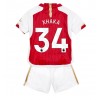 Arsenal Granit Xhaka #34 Hemmaställ Barn 2023-24 Korta ärmar (+ Korta byxor)